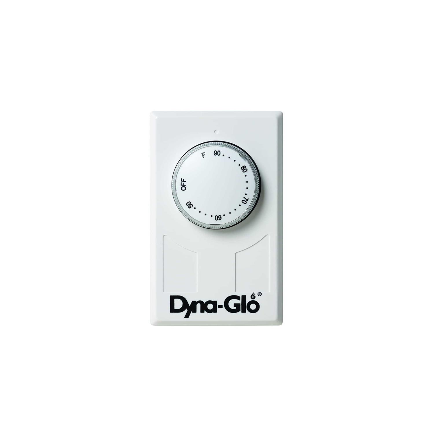 Dyna-glo 28 Amp 240-Volt Double-Pole Wall Thermostat - Cheap Fitting