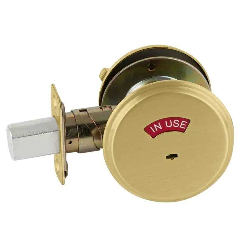 Schlage B571 One Sided Deadbolt with in Use Indicator - Cheap Fitting