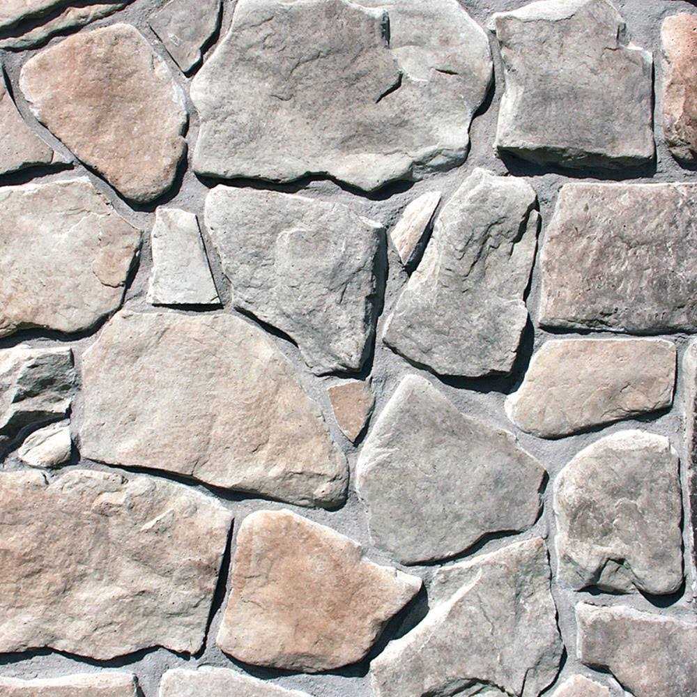 M-Rock Traditional 1.5 in. to 4 in. x 5 in. to 9 Field Stone Concrete Stone Veneer - Cheap Fitting