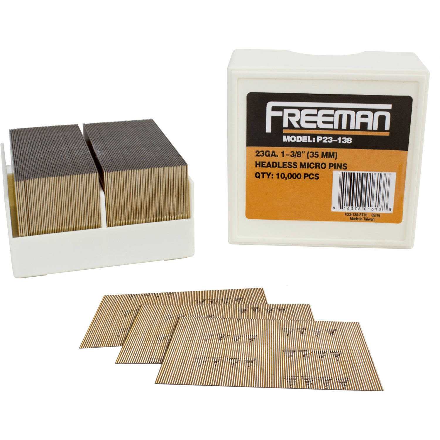 Freeman 1-3/8 in. 23-Gauge Headless Micro Pins P23-138 - Cheap Fitting