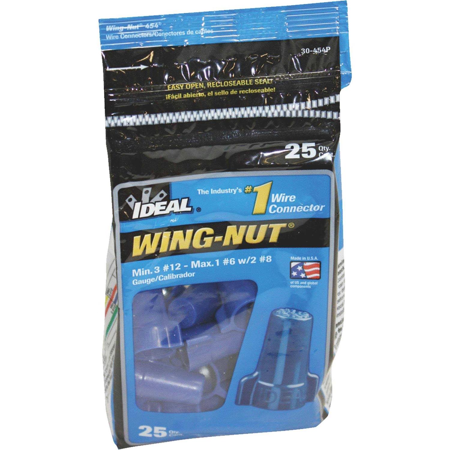 Ideal Wing-Nut Wire Connector Blue - Cheap Fitting