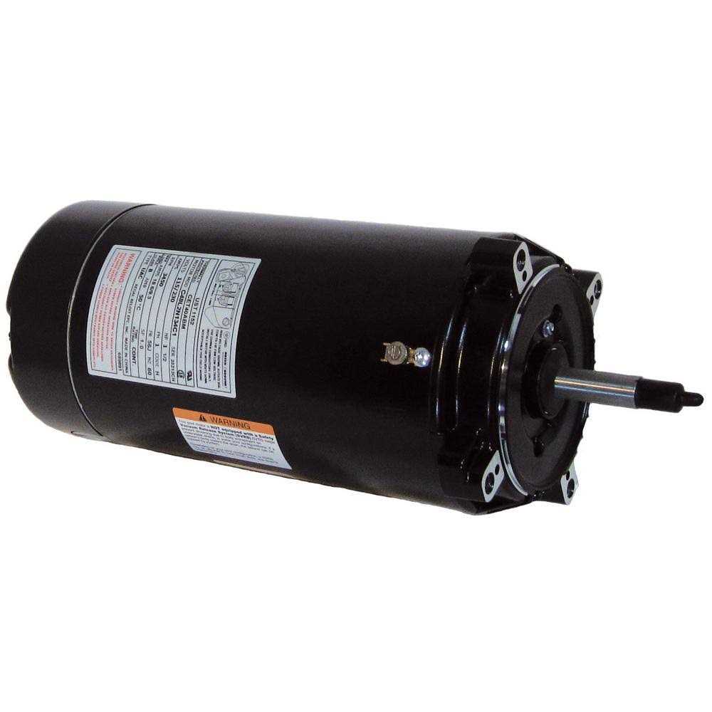 A.O. Smith UST1152 Pool/Spa Replacement Motor, Black, 1.5 HP - Cheap Fitting