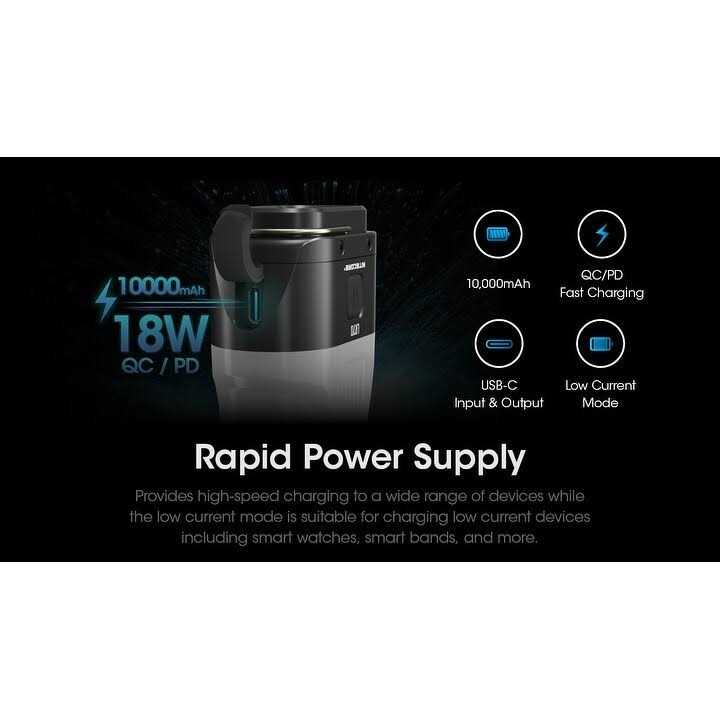 Nitecore LR70 3-in-1 3000 lumen Rechargeable Lantern Flashlight - Cheap Fitting