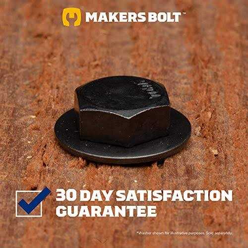 Makers Bolt Stainless Steel Hex Lag Bolts Black Oxidized in USA - Cheap Fitting