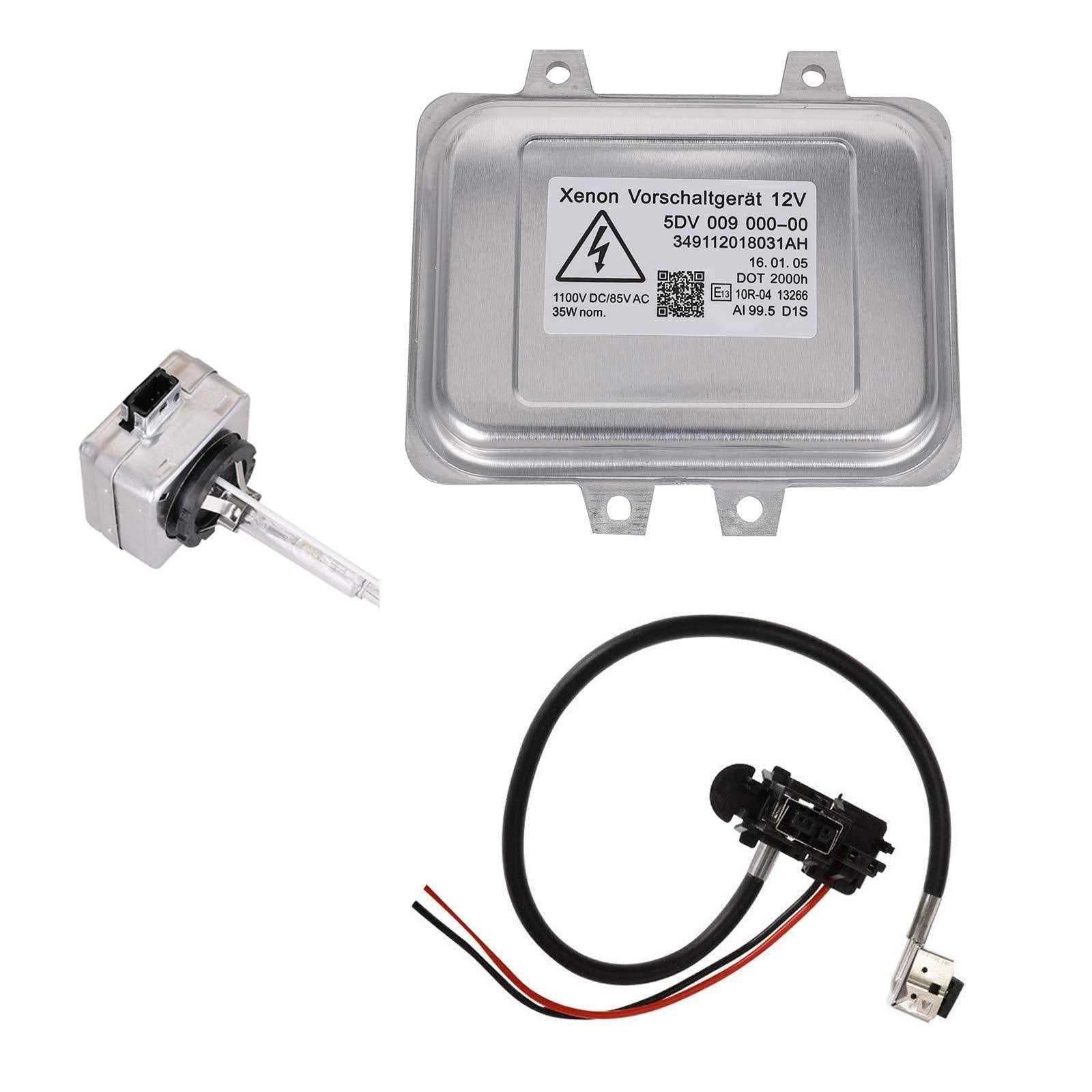 5dv 009 000-00 Xenon Hid Ballast Headlight Control Unit W/ Igniter and D1s Bulb Replacement for 2007-2014 Cadillac Escalade - Cheap Fitting