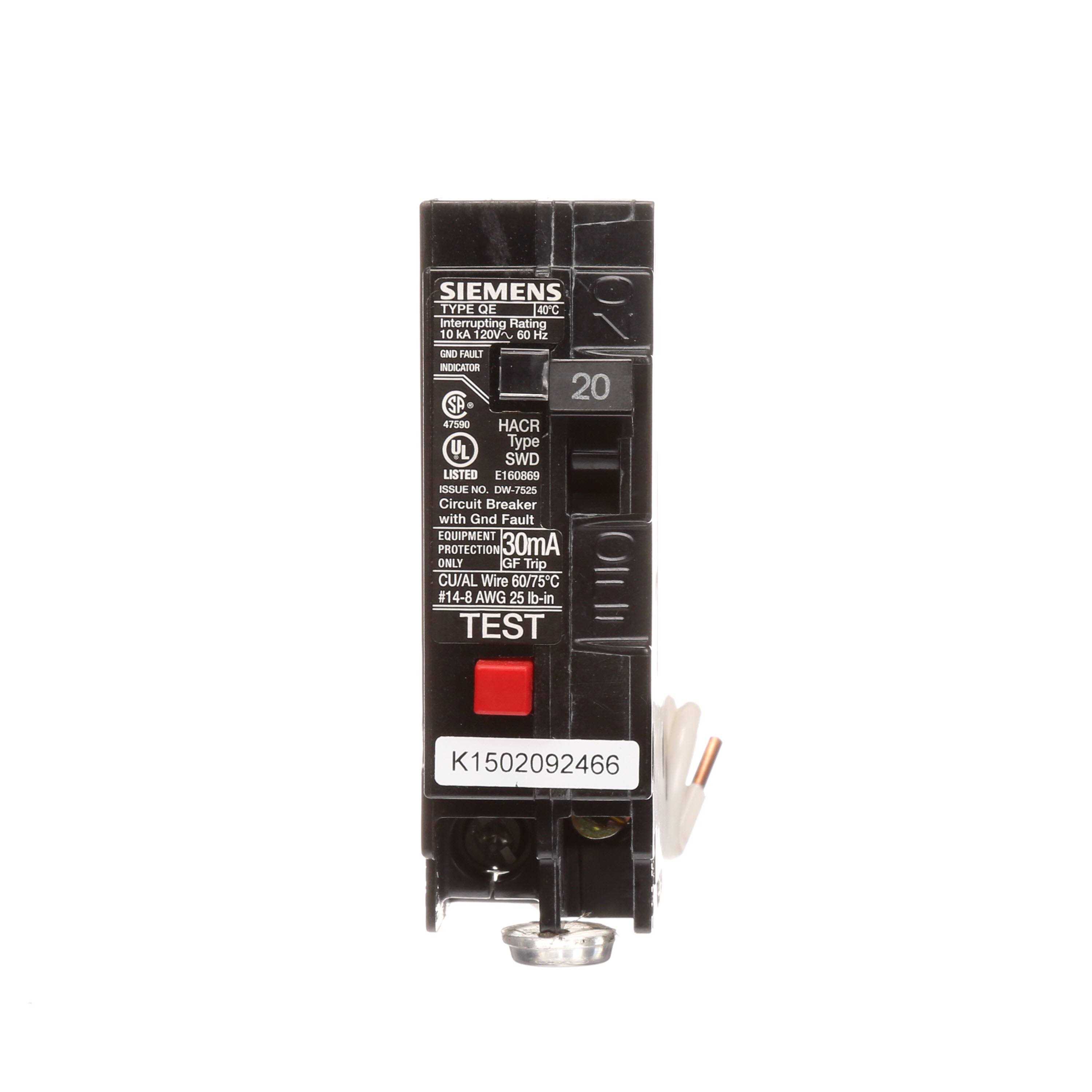 Siemens QE120 Circuit Breaker - Cheap Fitting