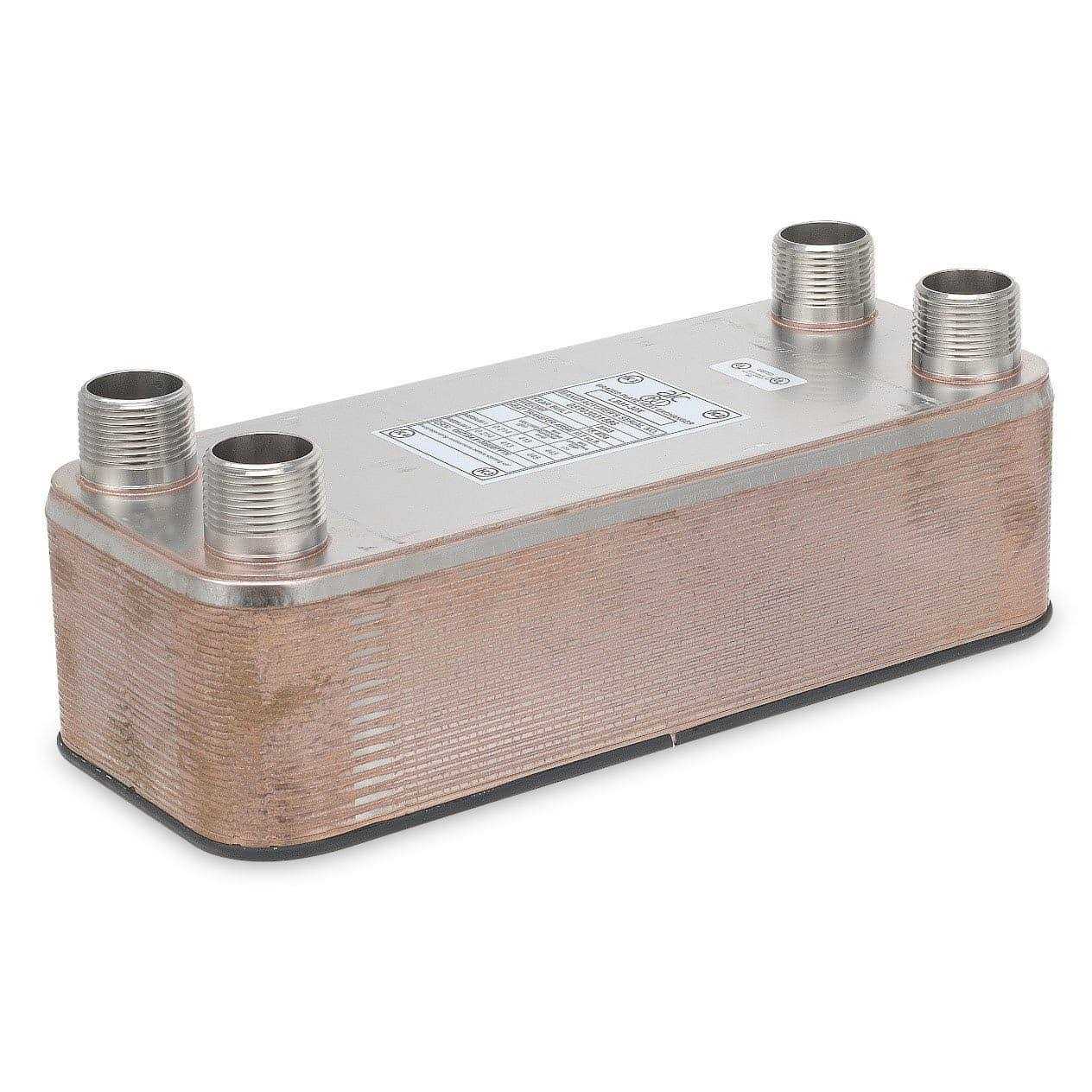 Outdoor Boiler Water-to-Water Plate Heat Exchanger - Cheap Fitting