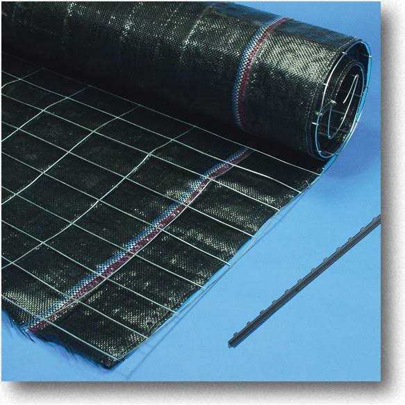 Mutual Industries 100 ft. Black Wire Backed Silt Fence - Cheap Fitting