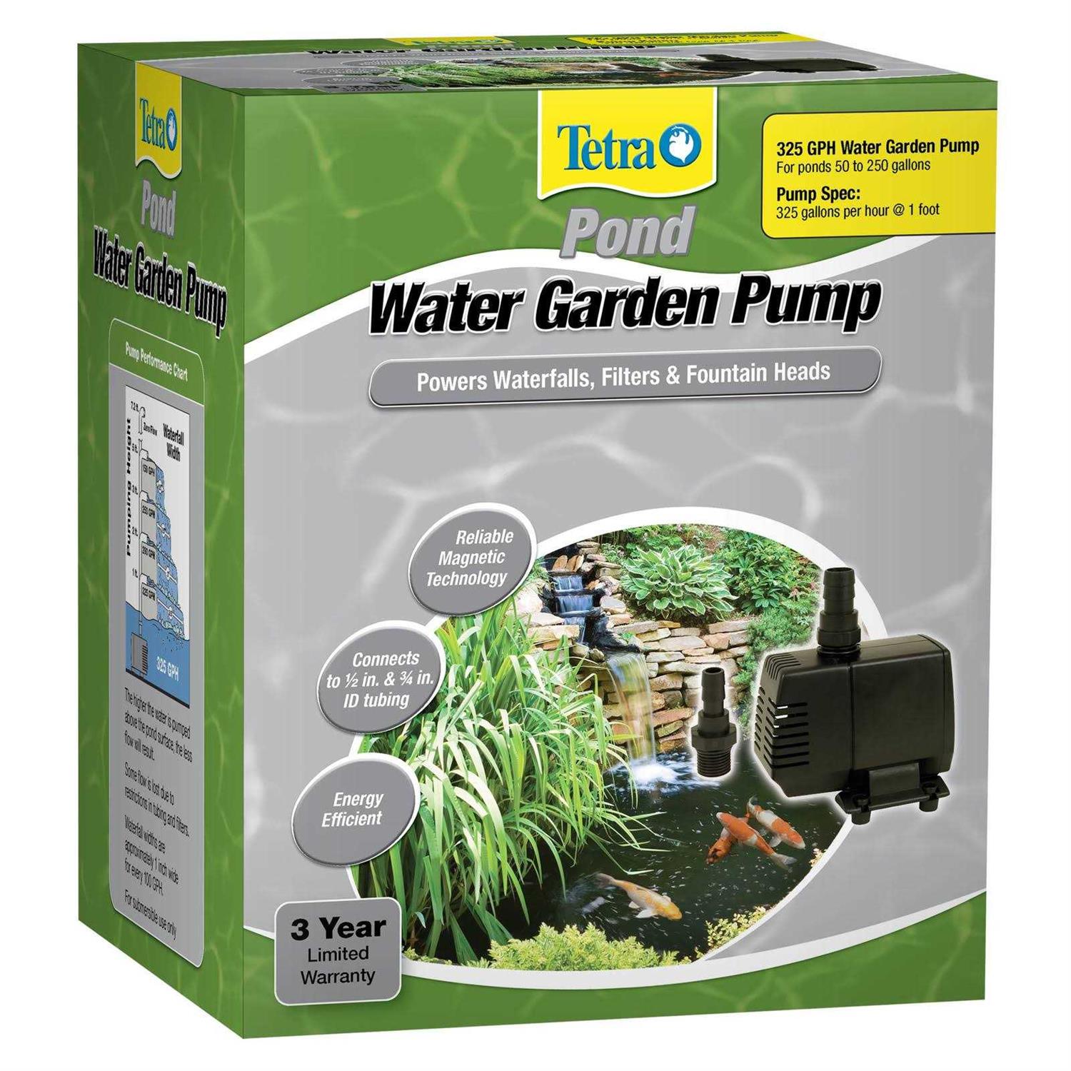 Tetra Pond Water Garden Pump - Cheap Fitting