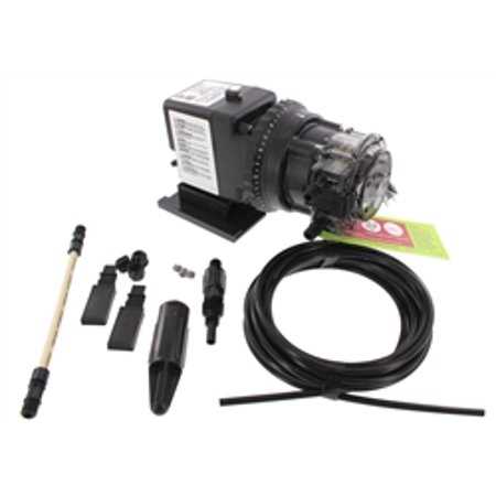 Stenner Pump 85mhp17. Stenner Peristaltic Pump adjustable head Rated at 0.8 to 17.0 gpd adjustable head. Rated at 100 psi. Ideal Chlorine Pump - Cheap Fitting