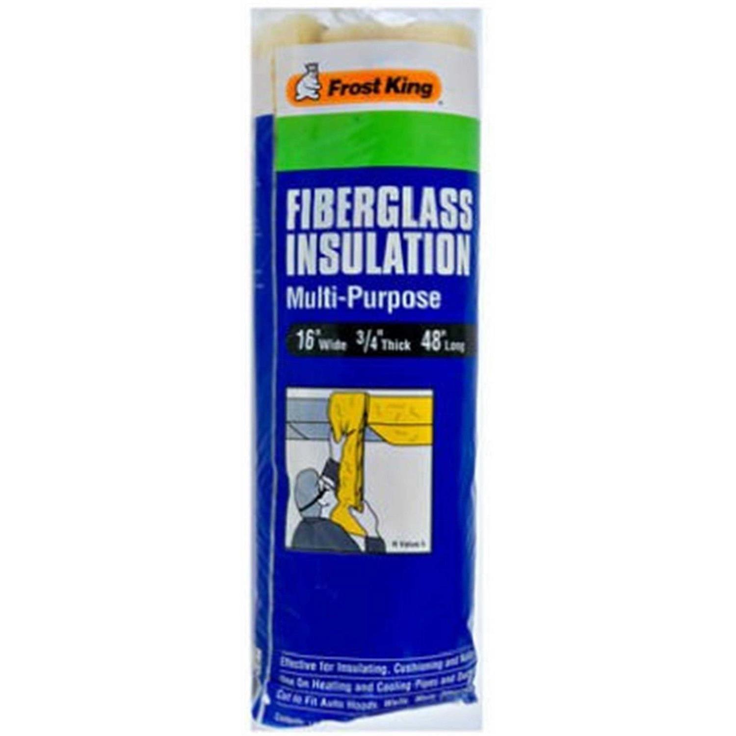 Frost King 16 in. x 48 in. MultiPurpose Fiberglass Insulation - Cheap Fitting