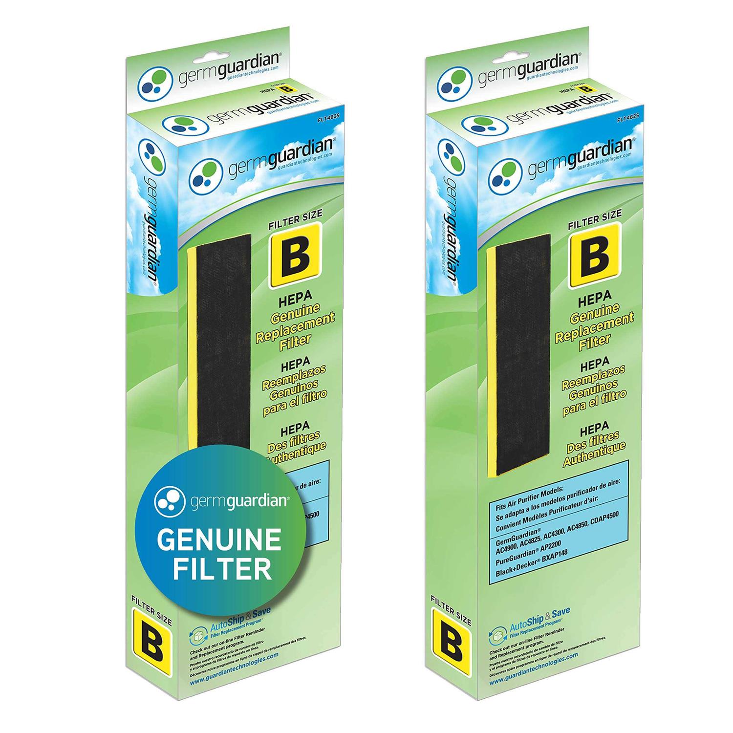 GermGuardian Filter B HEPA Pure Genuine Air Purifier Replacement Filter FLT4825 - Cheap Fitting