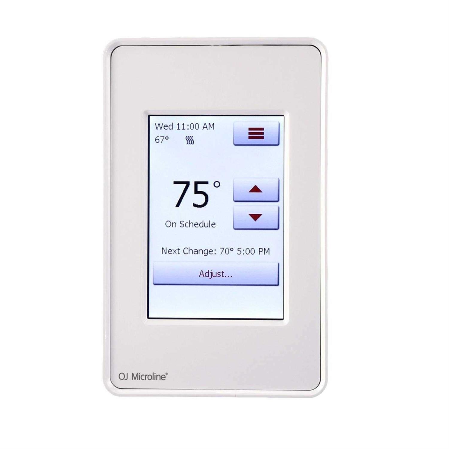 OJ Microline Touch Programmable Thermostat UDG4-4999 - Cheap Fitting