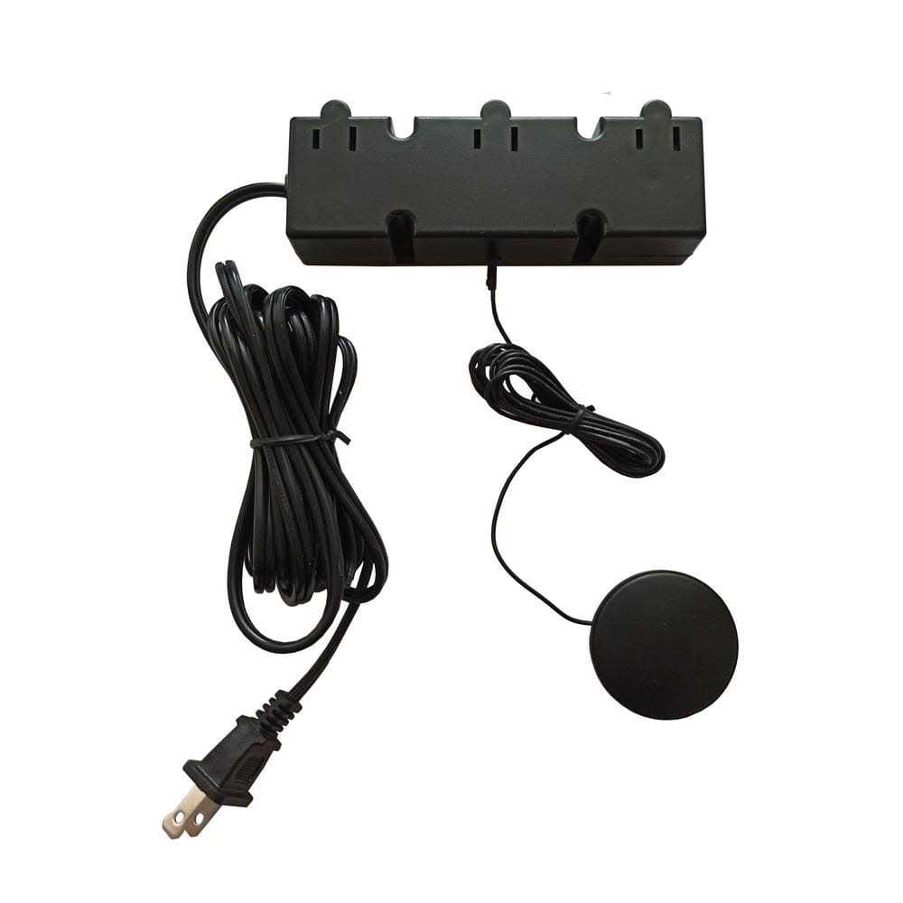 DM3-120-BK 200watt 120VAC electronic black transformer 3 outlets with tap dimmer 120VAC - Cheap Fitting