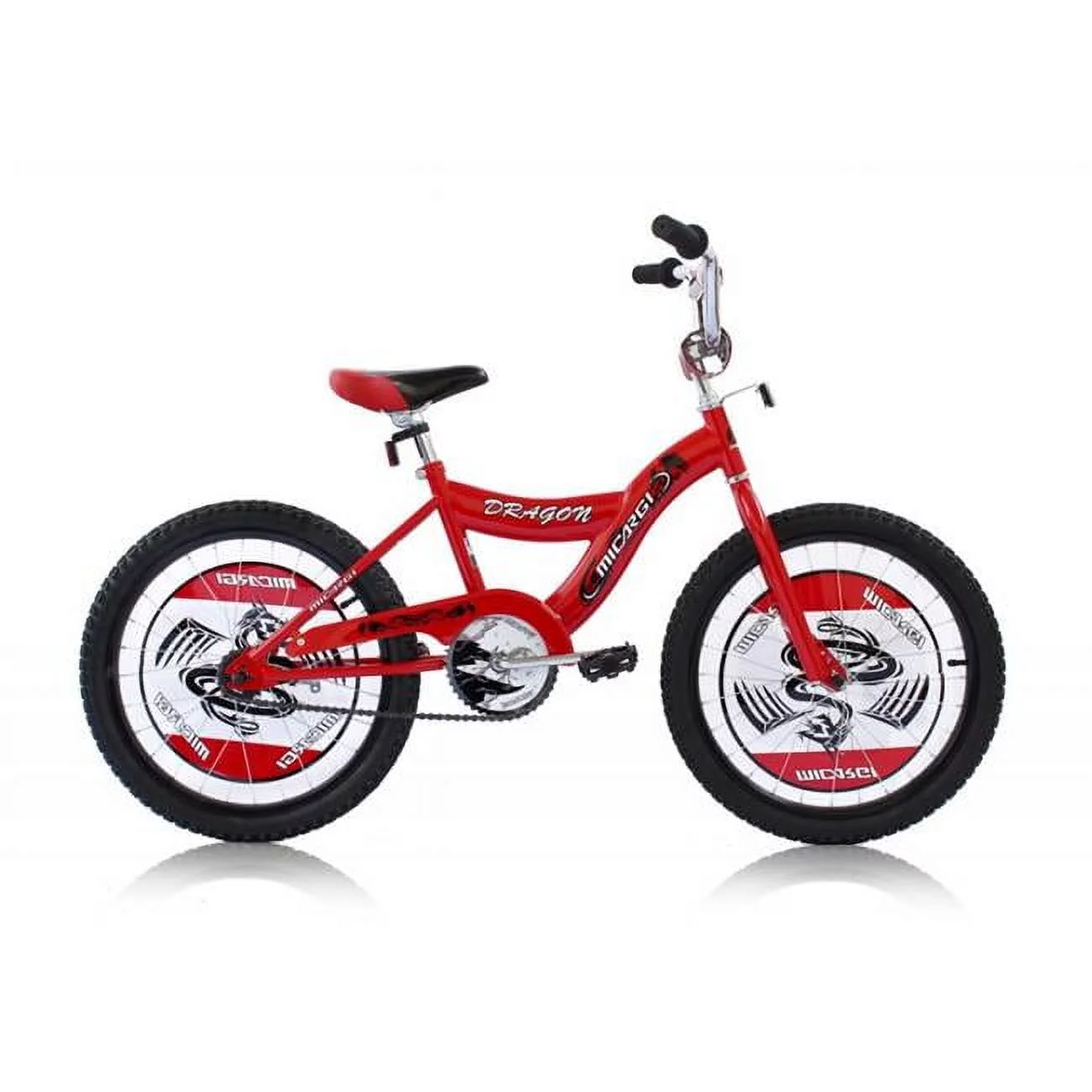 Micargi  20 in. Boys BMX Bicycle, Red - 20 x 7 x 45 in. - Cheap Fitting