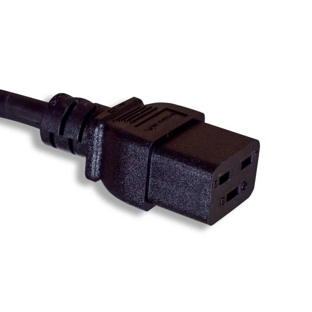 Cablelera North American Power Cord Extension Nema 5-15p to C19 - Cheap Fitting
