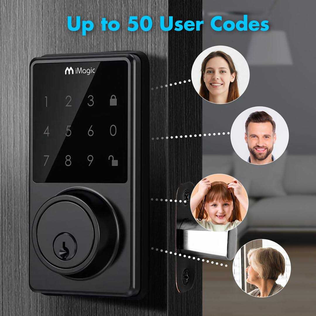 iMagic Touch Screen Deadbolt Keyless Entry Deadbolt Lock - Cheap Fitting