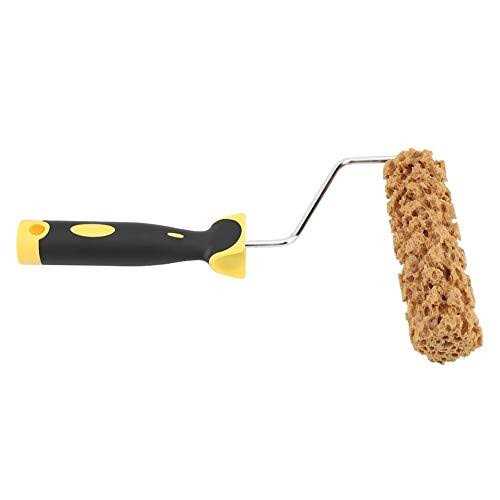 Maxmartt Texture Paint Rollers Texture Pattern Paint Roller Brush with Handle Decorate for Wall Painting Tool Texture Sponge Paint Roller Decor Art - Cheap Fitting