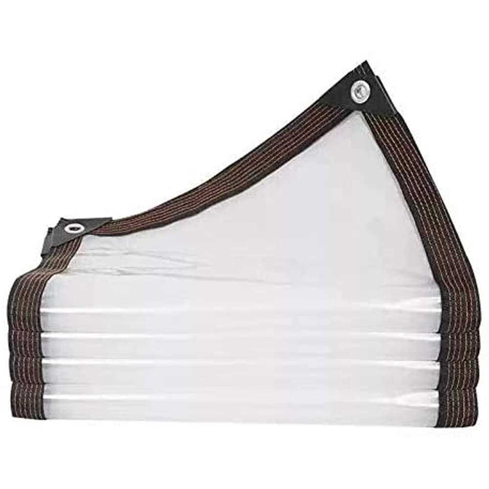 Clear Tarps Heavy Duty Waterproof for Greenhouse Garden Patio - Cheap Fitting