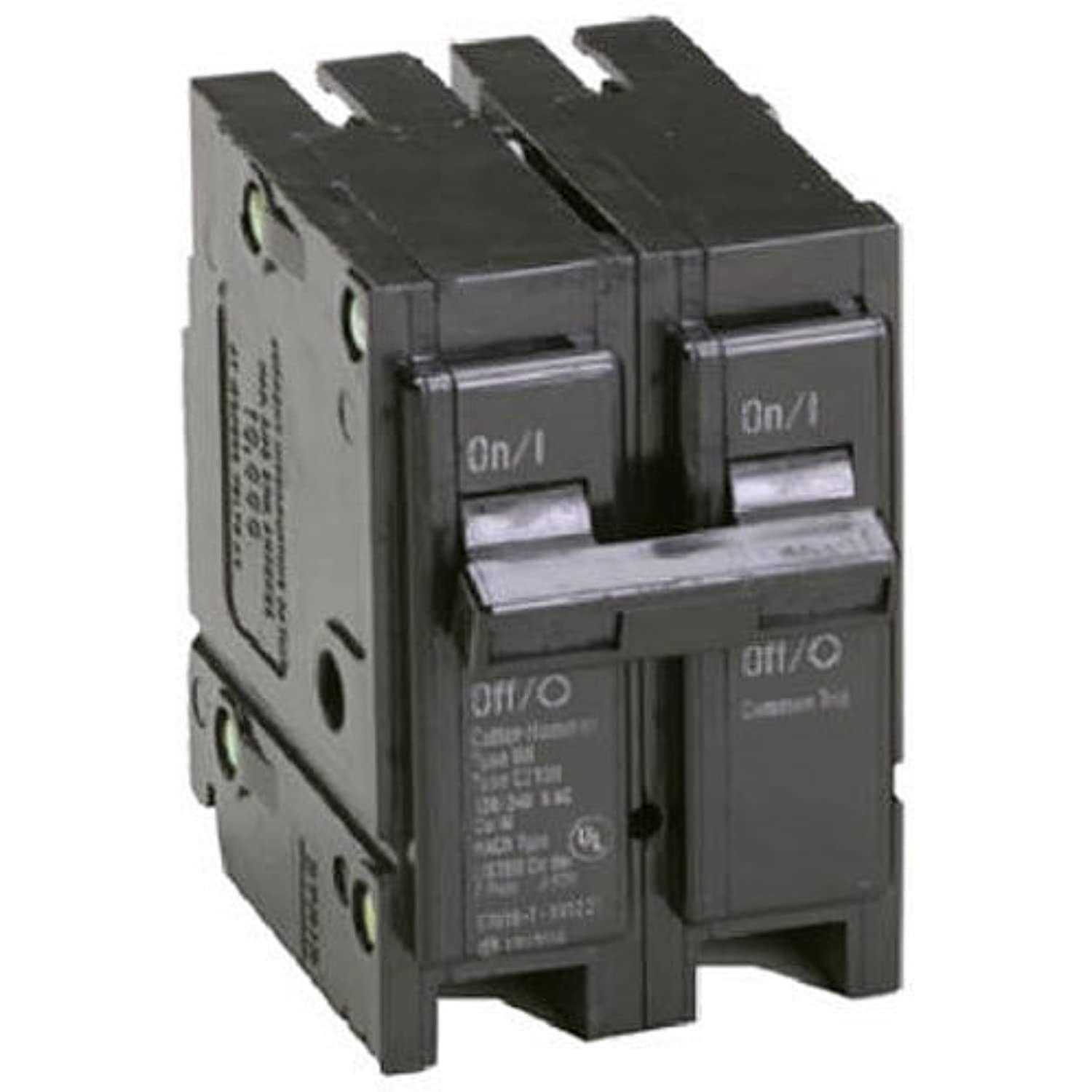 Eaton Corporation Br2100 Double Pole Interchangeable Circuit Breaker - Cheap Fitting