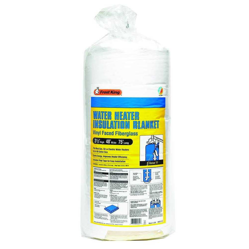 Frost King Water Heater Insulation Blanket - Cheap Fitting