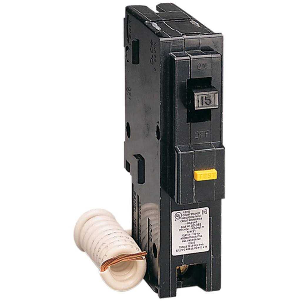 Square D Homeline HOM115GFICP Circuit Breaker Mini 15 A - Cheap Fitting