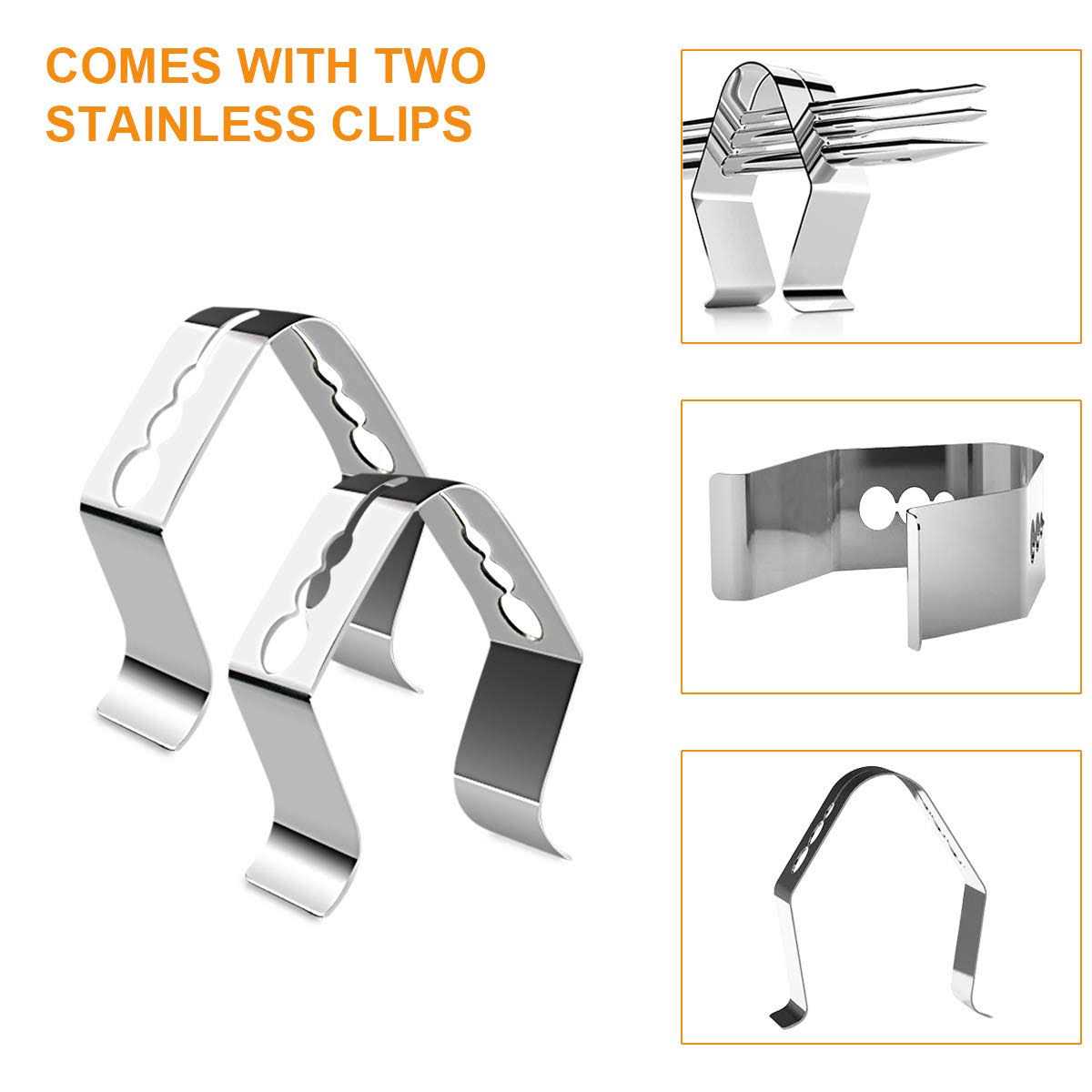 Entsong 2 Pack Replacement Part for Camp Chef Meat Probes Smoker Grill Temperature Sensor - Cheap Fitting