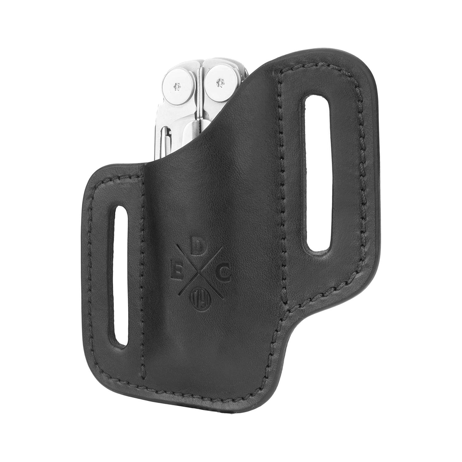 1791 EDC Multitool Sheath, Leather Case Pouch for Belts Compatible with Full Size Leatherman, Gerber, SOG and Similar Sized Multitools - Cheap Fitting