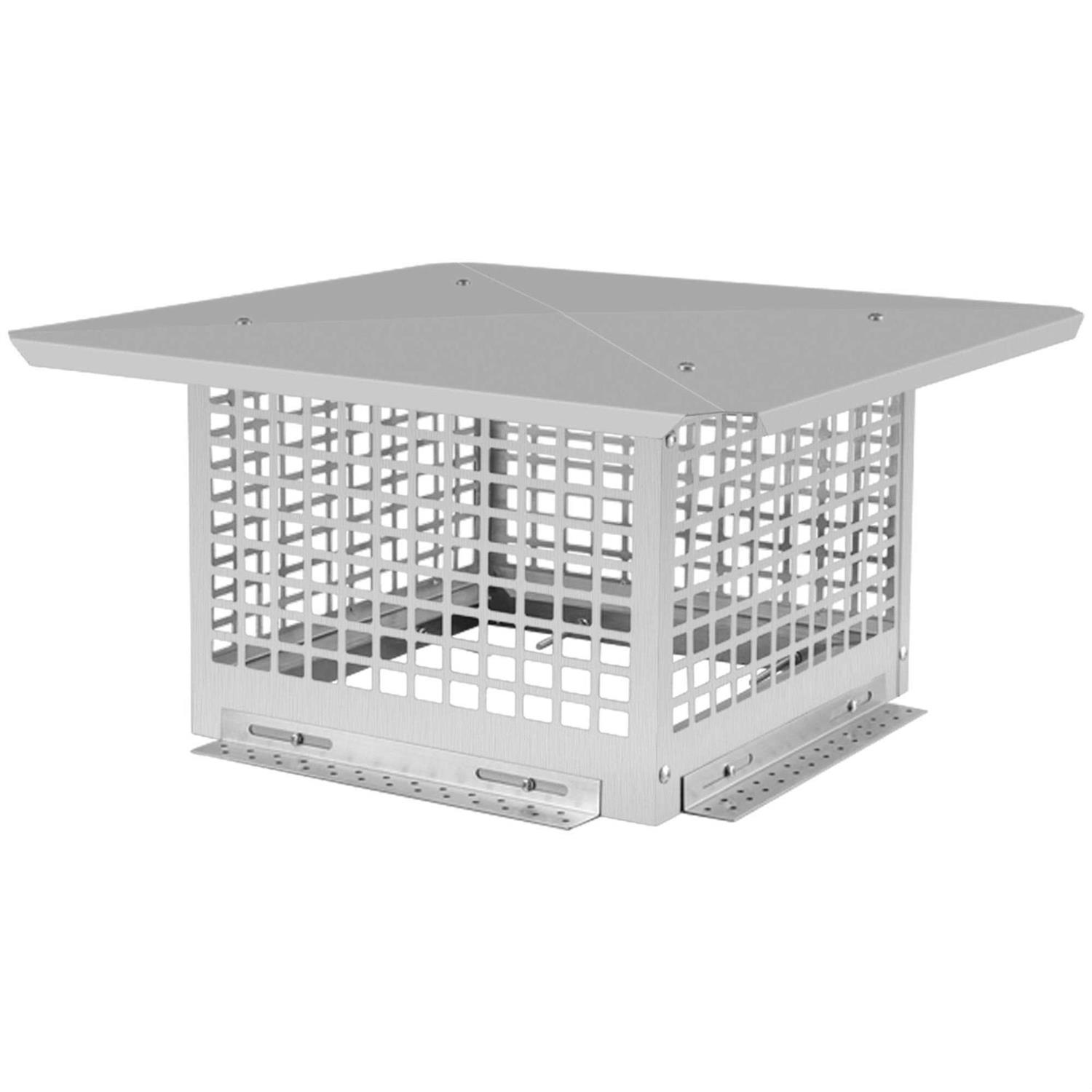 VEVOR Chimney Cap Flue Caps 304 Stainless Steel Fireplace Chimney Cover - Cheap Fitting