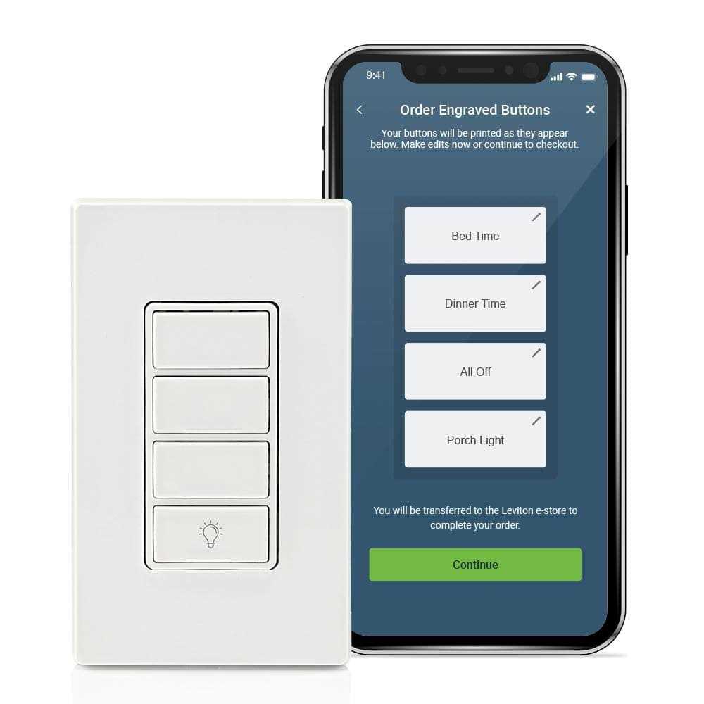 Leviton Decora Smart Wi-Fi 2nd Gen Scene Controller Switch - Cheap Fitting