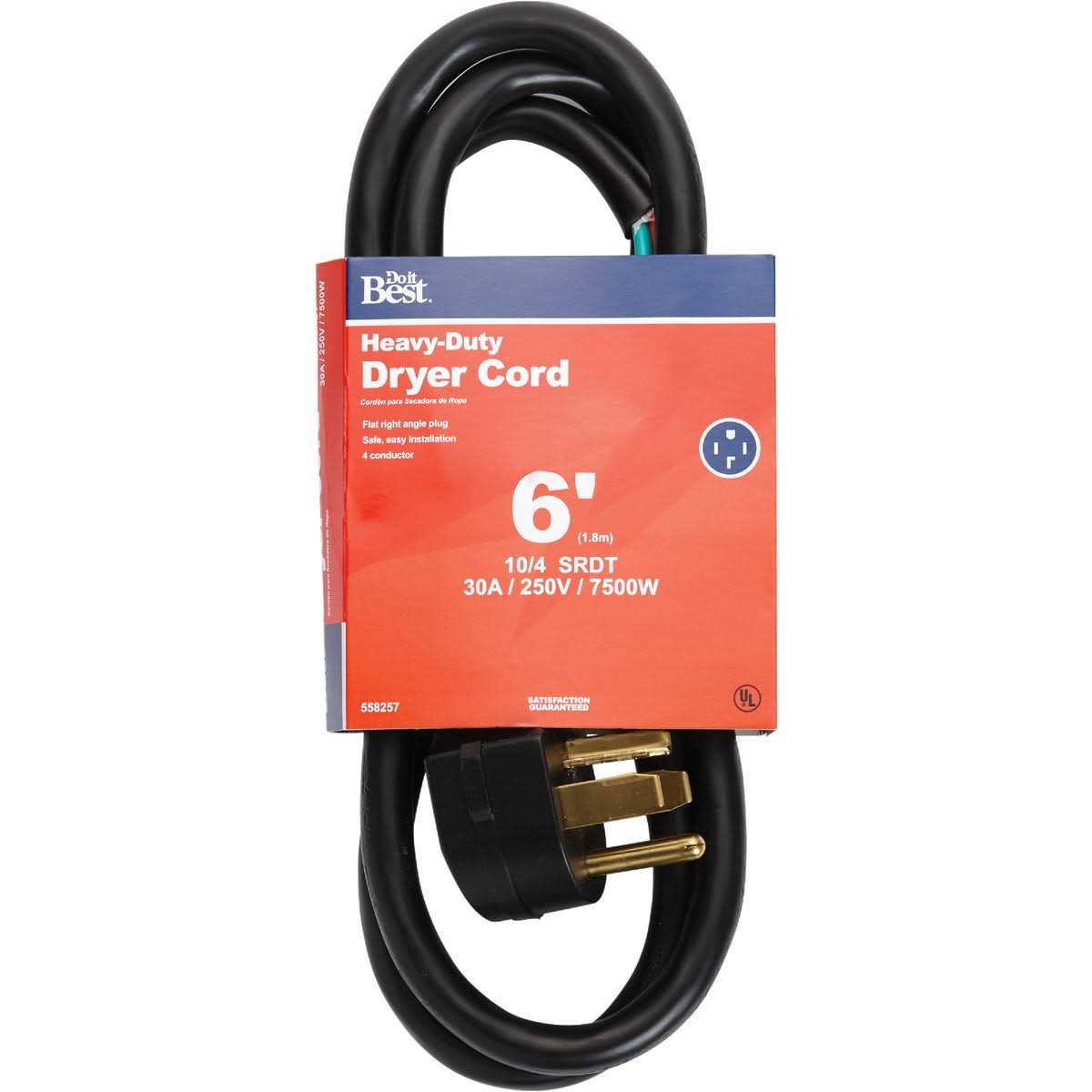 Southwire 9156SW8808 Dryer Cord - Cheap Fitting