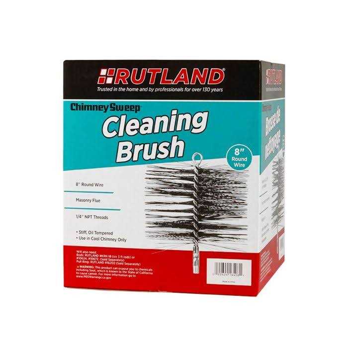 Rutland Round Wire Chimney Brush - Cheap Fitting