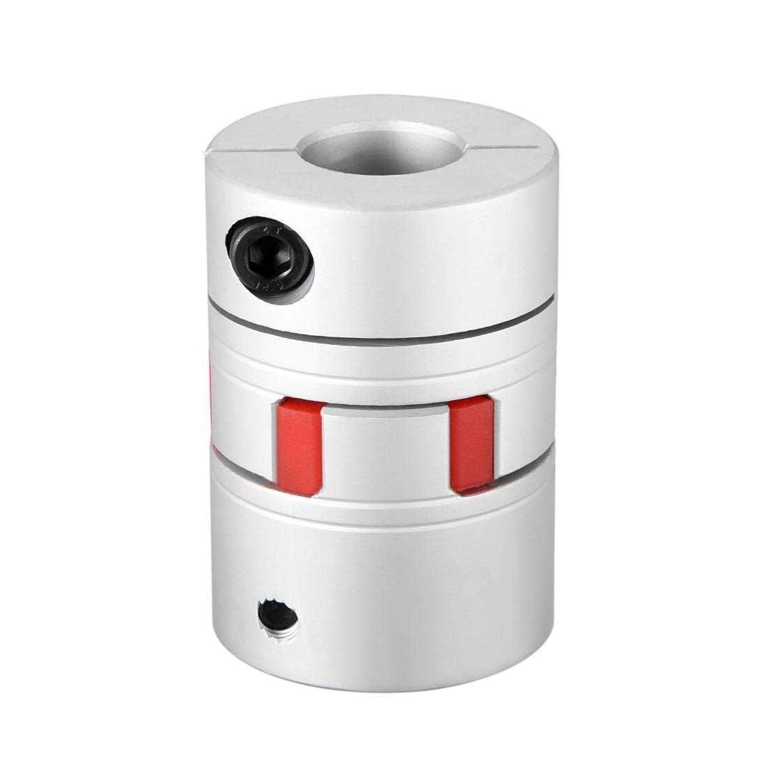 Uxcell Shaft Coupling 20mm to 20mm Bore L65xD45 Flexible Joint for Servo Stepped Motor - Cheap Fitting