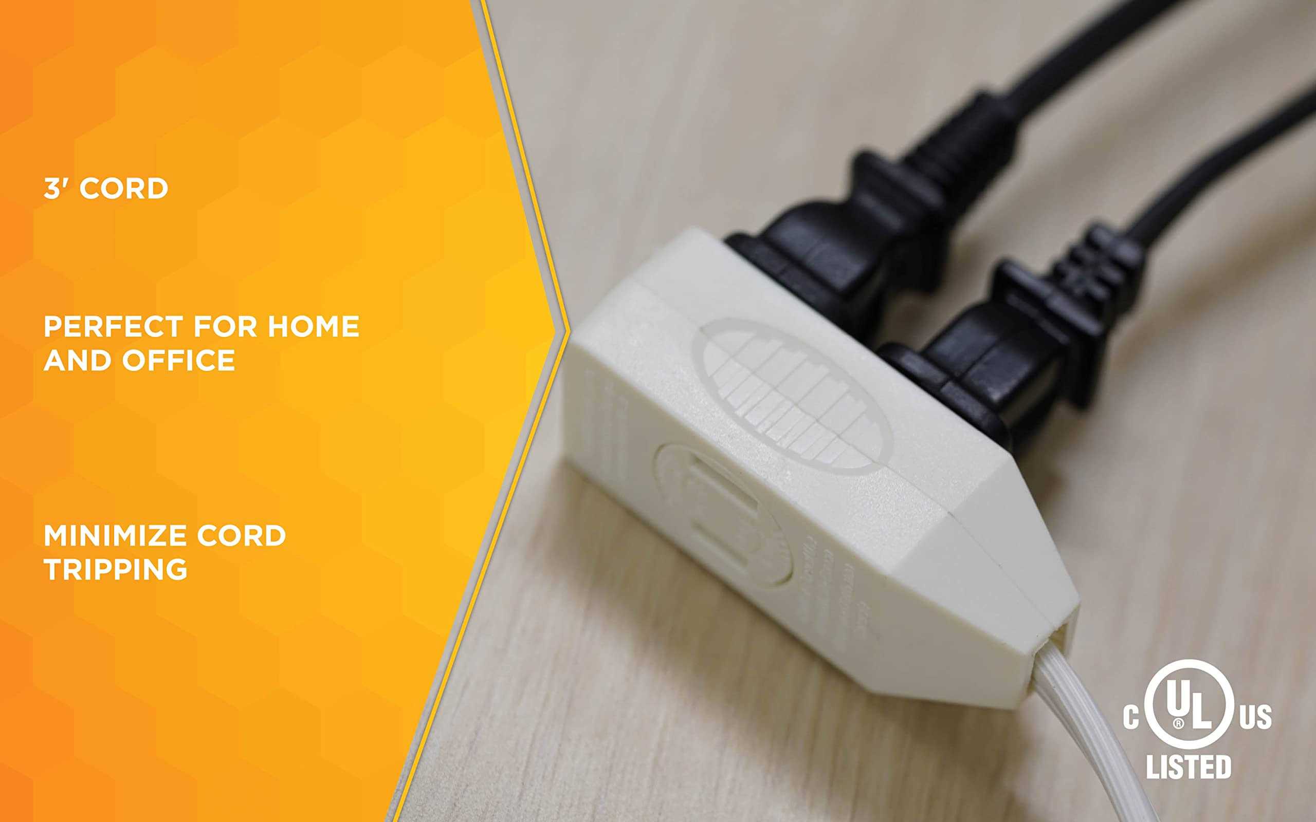 Slimline 2235 flat plug extension cord - Cheap Fitting