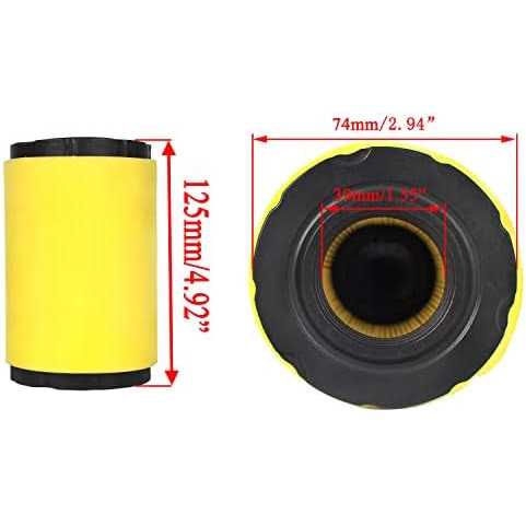 YTH22V46 Air Filter Oil Filter Tune Up Kit for Husqvarna YTH22V46 YTH24V48 YTH24V54 YTA24V48 YTA22V46 Poulan Pro PP20VA46 PB185A42 46” 48” Mower w - Cheap Fitting