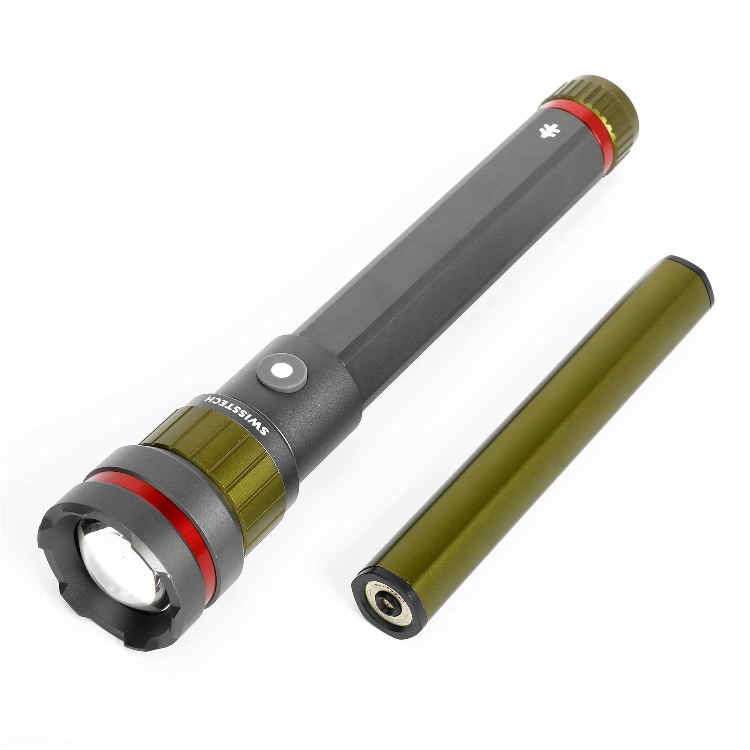 Swiss Tech Erleuchten 3000 Lumen LED Flashlight IP67 Waterproof - Cheap Fitting
