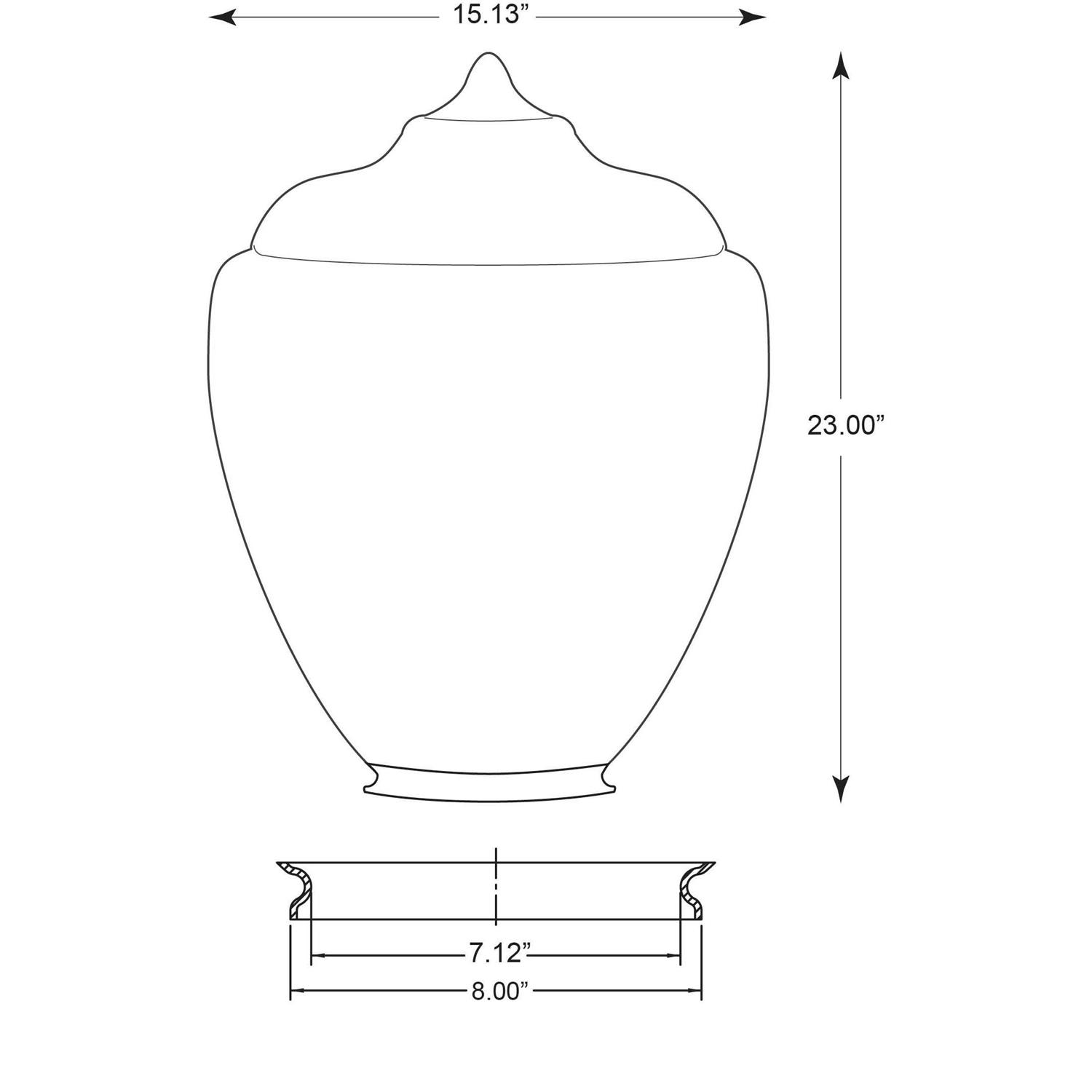 Solus Acorn Streetlamp - Cheap Fitting