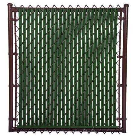 Made in America Ridged Slats Slat Depot Single Wall Bottom Locking Privacy Slat for 3′, 4′, 5′, 6′, 7′ and 8′ Chain Link Fence - Cheap Fitting