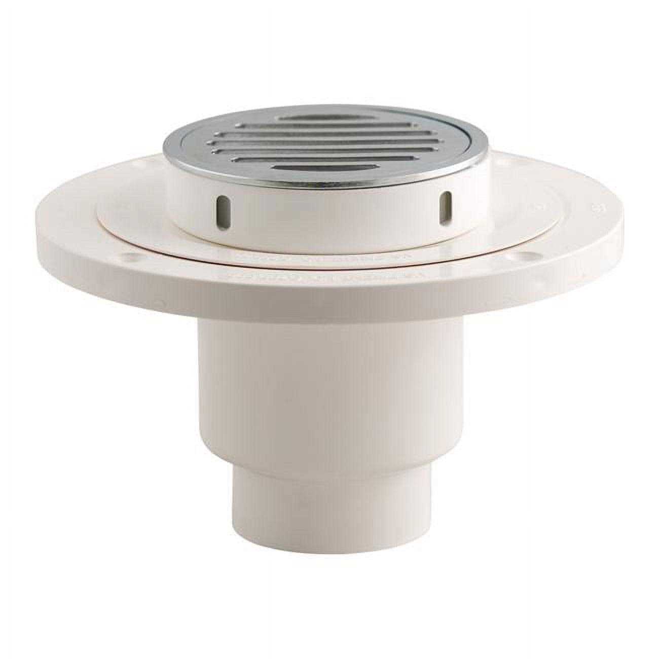 Wondercap 2 in. D Chrome ABS Tile Shower Drain Outlet - Cheap Fitting