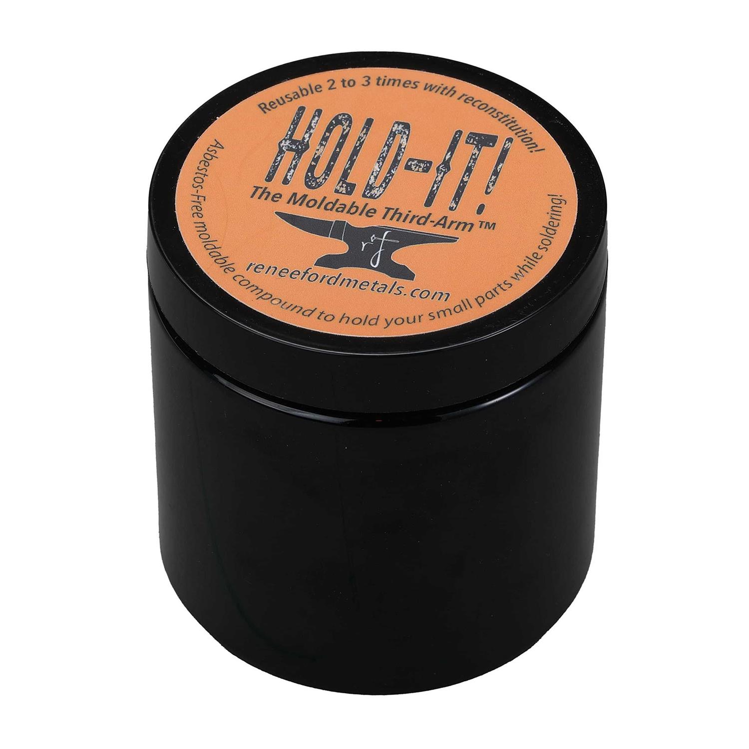 Pepetools Hold-It! The Moldable Third Arm Solder Positioning Clay by Renee Ford Metals - Cheap Fitting