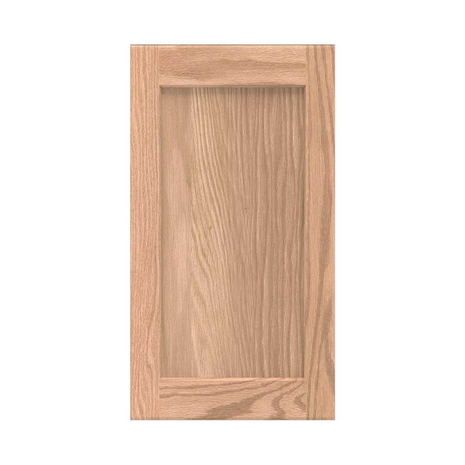 Onestock Unfinished Oak Kitchen Cabinet Door Replacement - Cheap Fitting