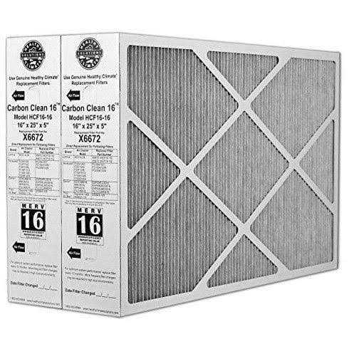 Lennox X6672 Healthy Climate 16x25x5 Merv 16 Filter - Cheap Fitting