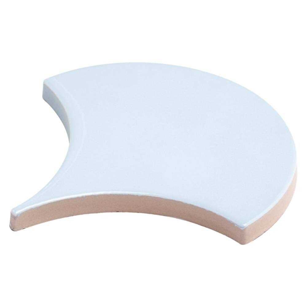 Ivy Hill Tile Beta 2.44 in. x 5 in. Scallop Polished Ceramic Wall Tile - Cheap Fitting