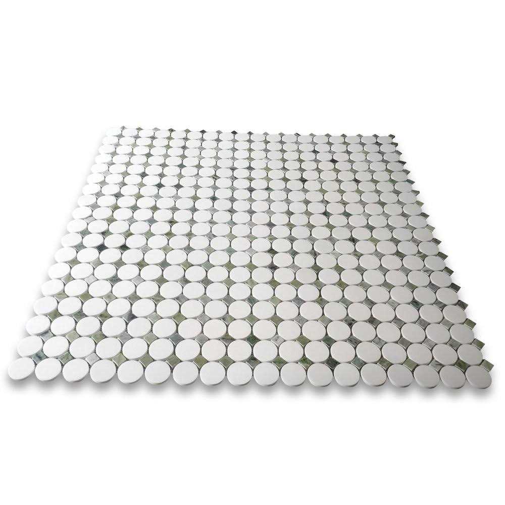 11 x 11 Marble Mosaic Wall & Floor Tile Marble Online - Cheap Fitting