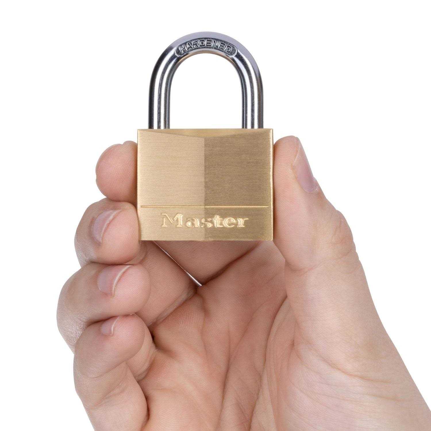 Master Lock Solid Brass Padlock - Cheap Fitting