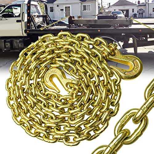 FITHOIST G80 Transport Binder Chain Tow Chain with Clevis Grab Hooks - Cheap Fitting