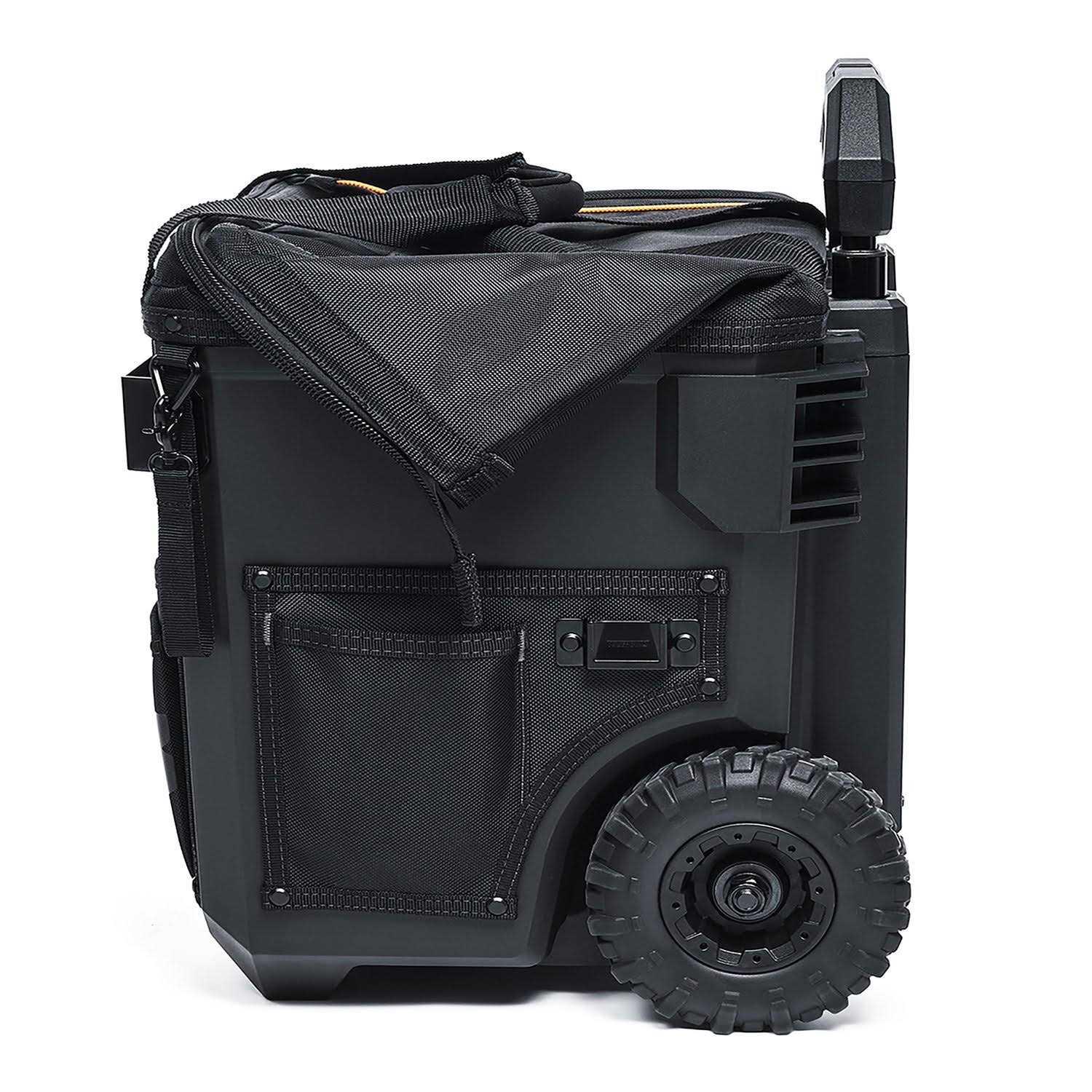 Toughbuilt XL Rolling Massive Mouth 18 Tool Bag in Black - Cheap Fitting