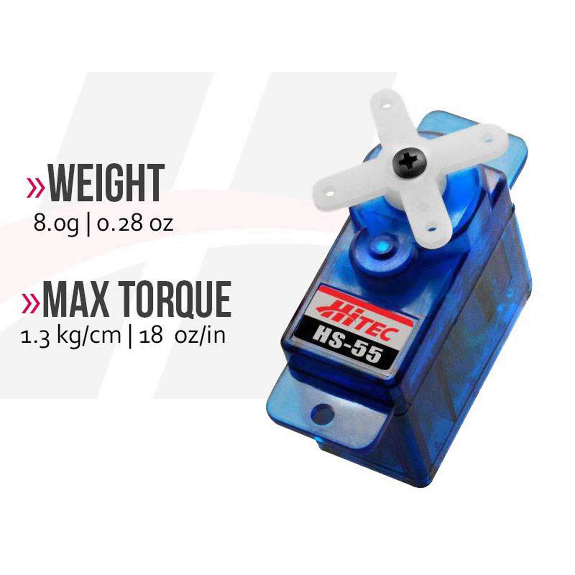 Hitec HS-55 Sub Micro Servo - Cheap Fitting