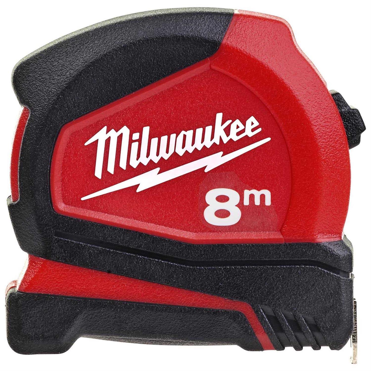 Milwaukee Pro Compact Tape Measure 8m - Cheap Fitting