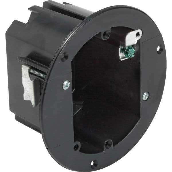 Legrand-Pass & Seymour C118WGAC 3-3/4 Round Old Work Box - Cheap Fitting